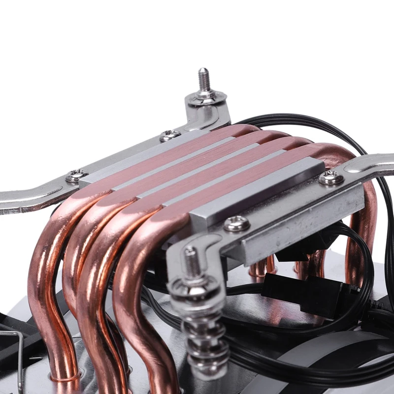 Lanshuo Чистая медь 4 тепловые трубы тепловой процессор охладитель для