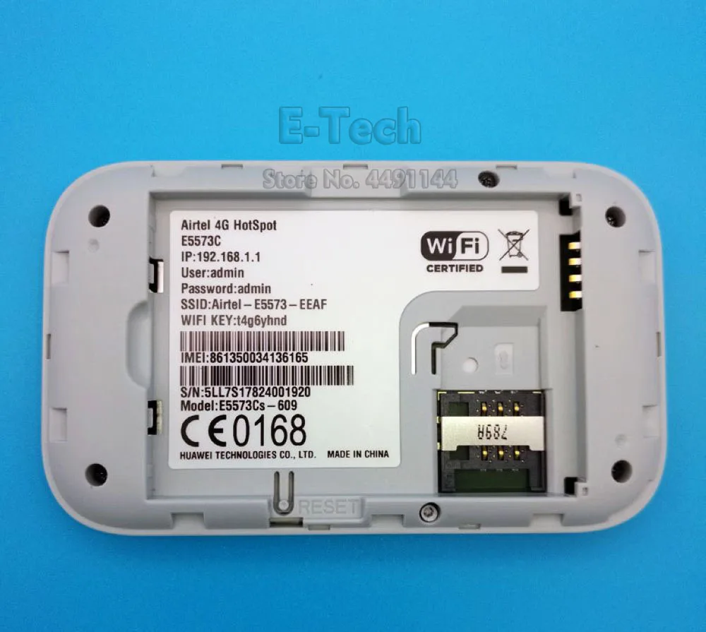 Разблокированный Huawei E5573 E5573Cs 609 LTE FDD 150 Мбит/с 4G Карманный WiFi роутер модем