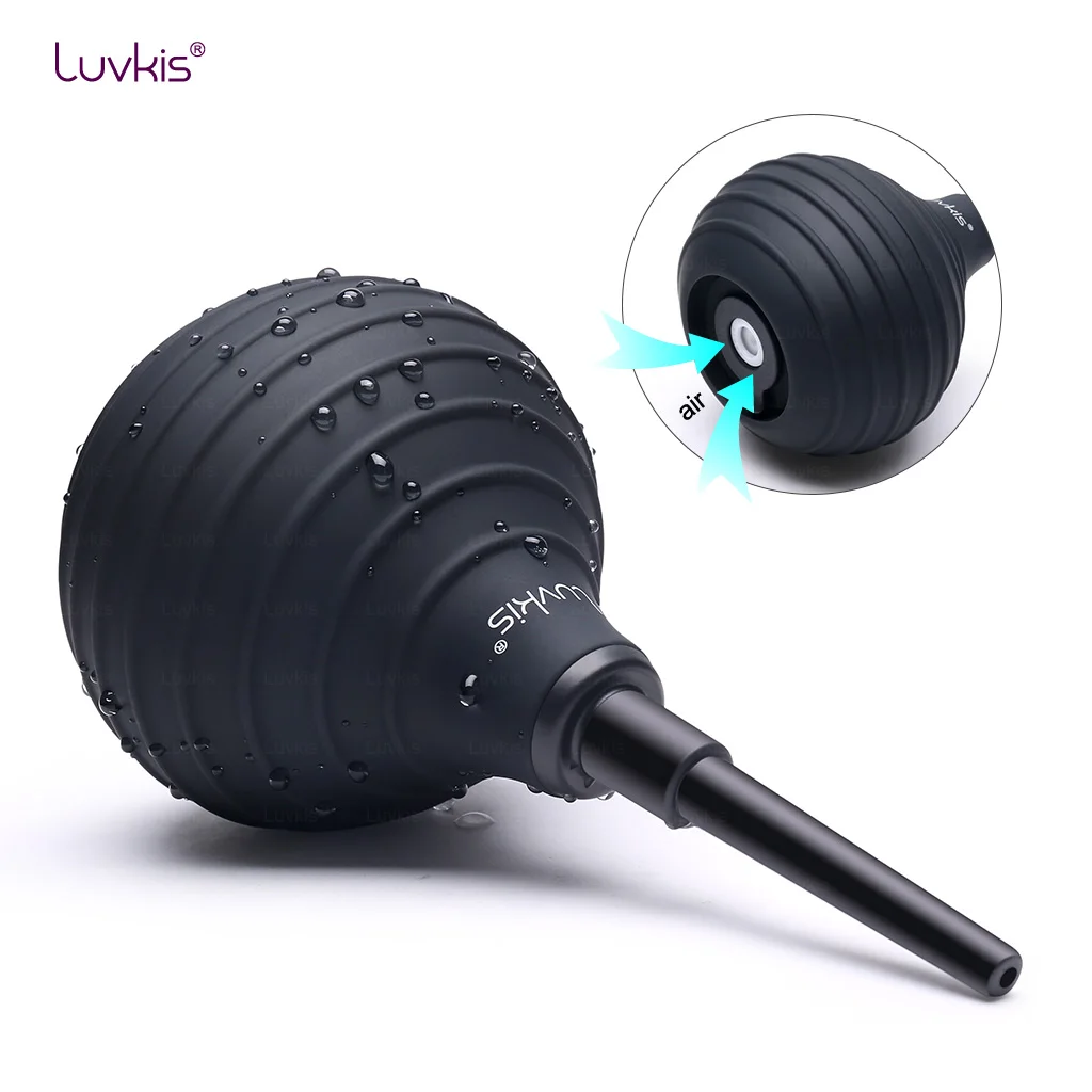 Luvkis Anal Douche Colonic Irrigation Cleaner Before or After Play Safe and Simple Enema Cleaning Kit |