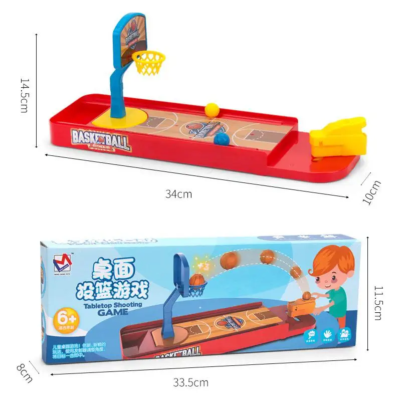 LeadingStar Mini Desktop Shooting Game Toy Set Fun Indoor Parent-Child Interactive Table Basketball Developmental | Игрушки и хобби