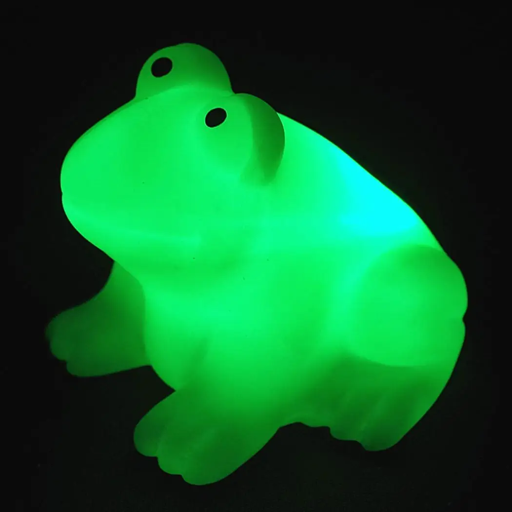 Освещение лягушка ночник креативный красочный животный дизайн светодиодный