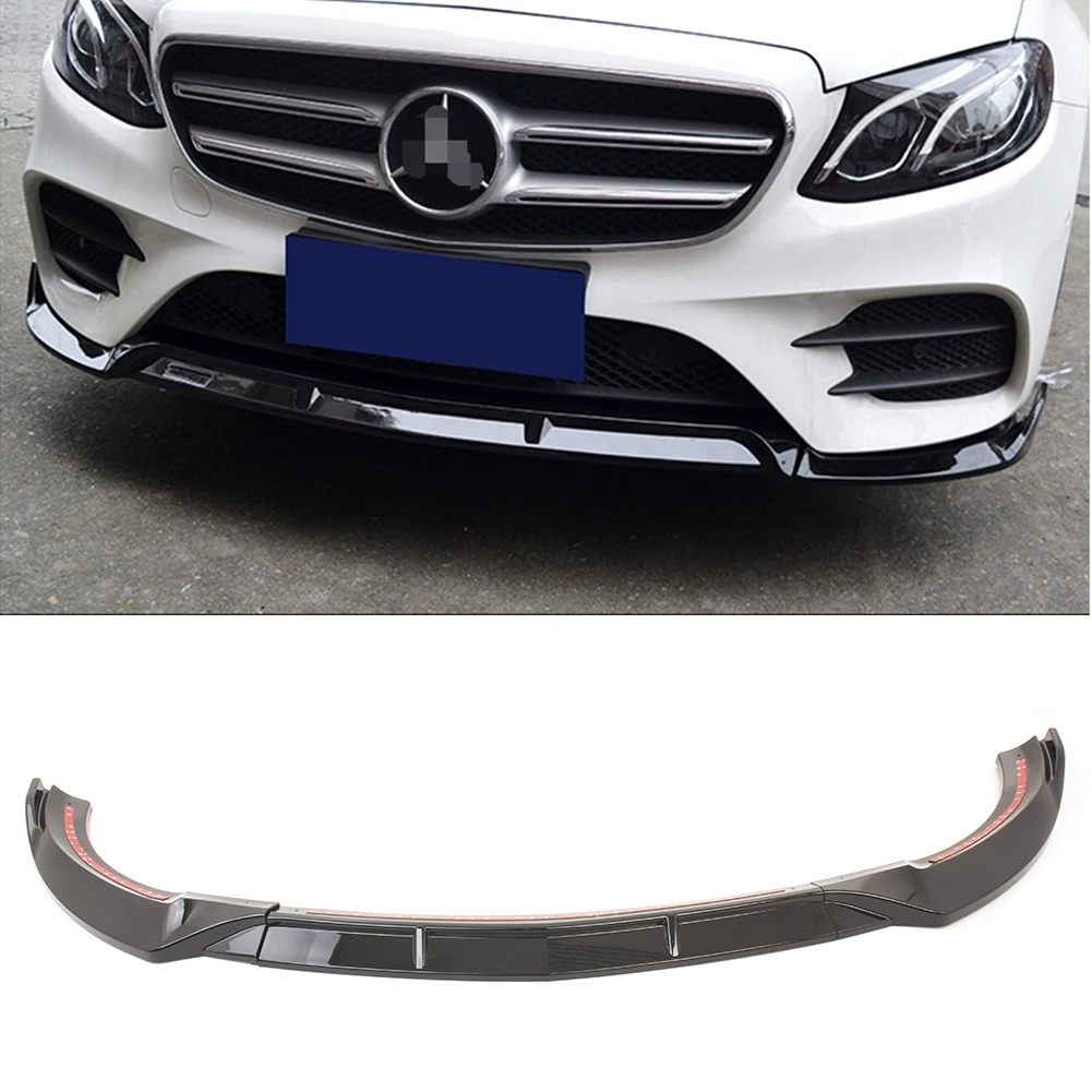E Class W213 2018 2019 накладка на передний бампер для Mercedes Benz Sport Version автомобильные