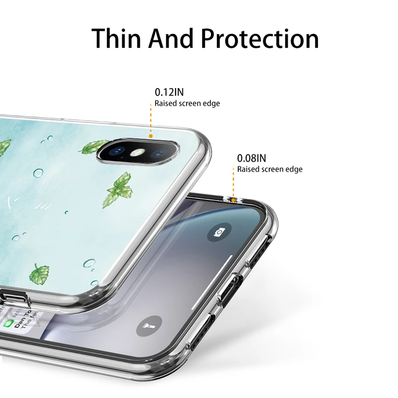 Lovebay Телефон чехол для iPhone 6 6s 7 8 Plus X XR XS Макс 5 5S SE мода мультфильм кактус зеленый