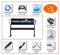 60 automatic contour cutter plotter with usb driver and ccd camera