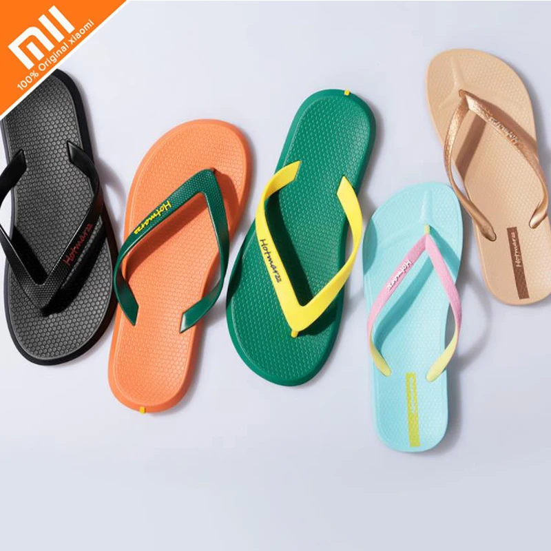Xiaomi mijia Hotmarzz/одноцветные парные Вьетнамки с защитой окружающей среды