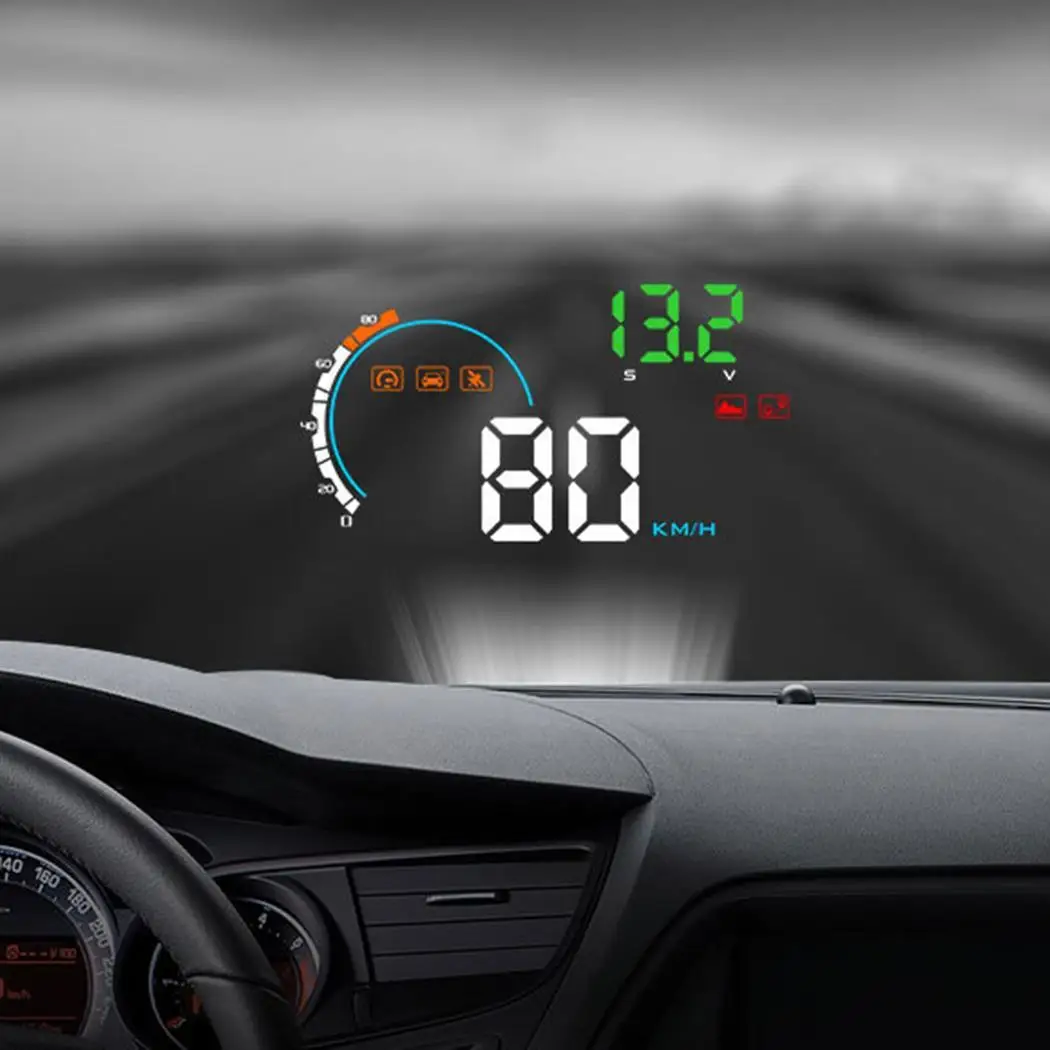 4 8 дюймов Автомобильный дисплей GPS HUD Авто бортовой компьютер hud Дисплей