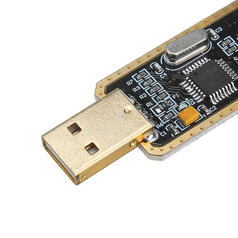 LEORY 1 шт. FT232 USB к TTL Адаптерный модуль Последовательная загрузка щеточная пластина
