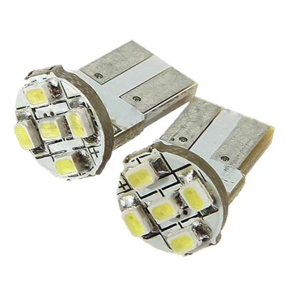 10x T10 501 W5W 5 SMD светодиодный ксеноновый белый Canbus автомобильный клиновидный