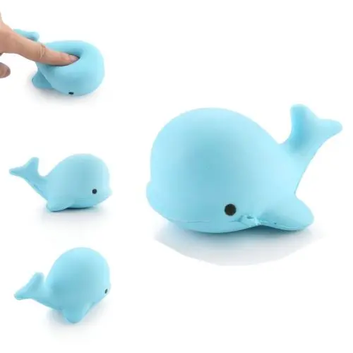 Mochi Squishy Dolphin Squeeze Healing Fun детская игрушка каваи для снятия стресса Декор|Выражение