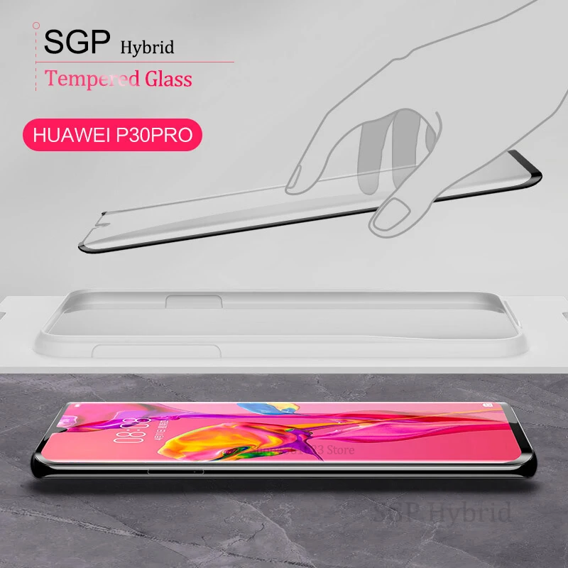 Защитное стекло 20D закаленное для Huawei P30 P20 Pro Lite Mate 10 20 Защитная пленка P Smart 2019 HD
