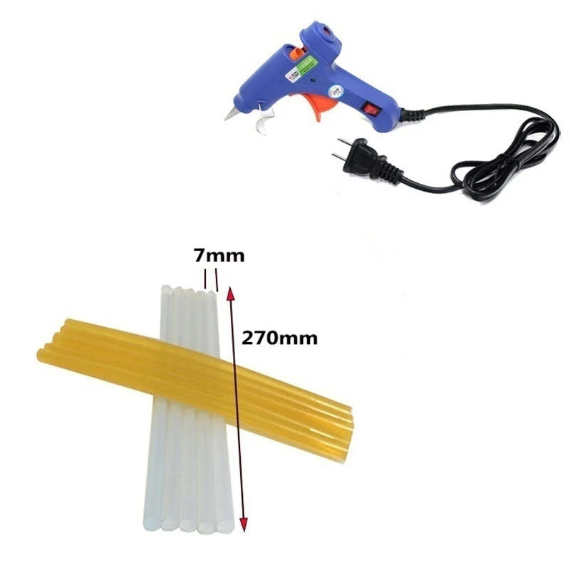 44pcs/Set Metal Painless Dent Repair Lifter-Glue Puller Tab 20W Glue Machine Hail Removal Paintless Car Tools |