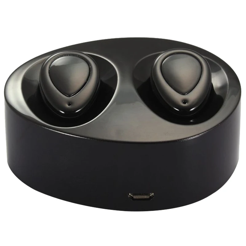 Мини TWS Twins True Wireles Bluetooth стерео гарнитура наушники вкладыши Наушники|Наушники и