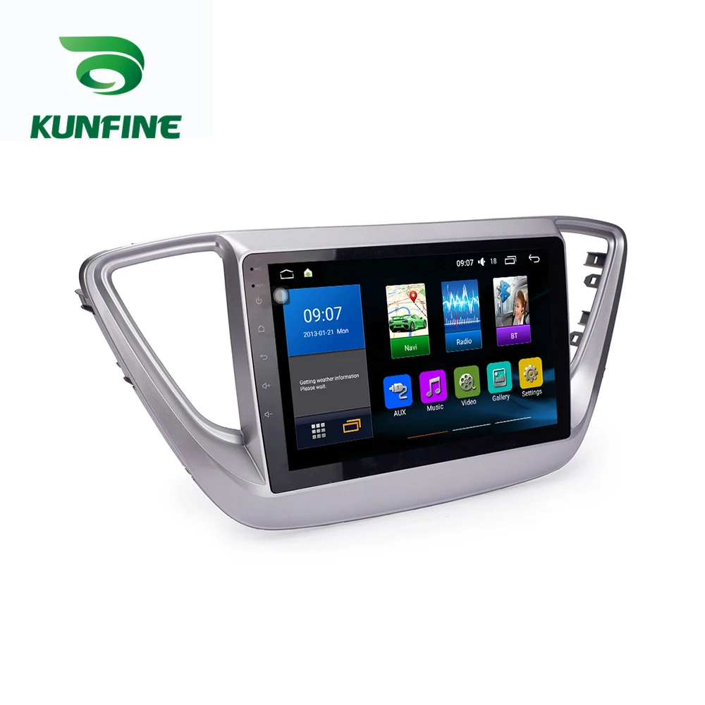 Восьмиядерный 1024*600 Android 8 1 автомобильный DVD GPS навигационный плеер Deckless стерео для