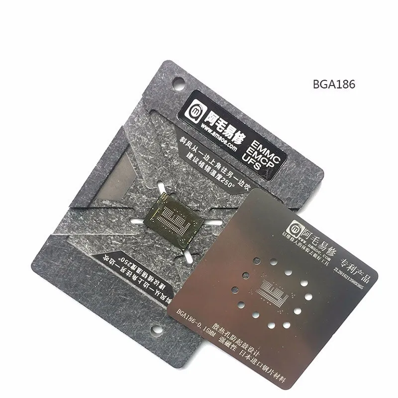EMMC EMCP Ремонт Инструменты Запчасти для реболлинга платформа BGA153 BGA162 BGA169 BGA254