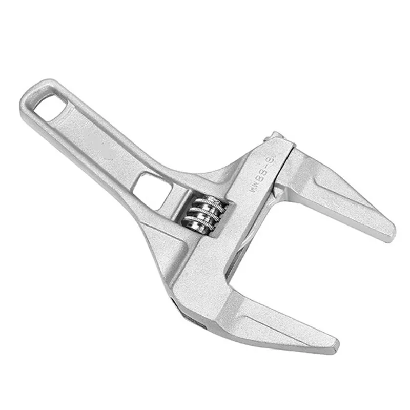 

Drillpro 16-68mm Mini Adjustable Spanner Wrench Short Shank Large Openings Ultra-Thin Top Quality