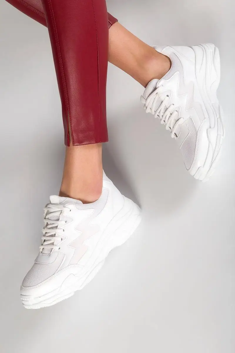 Фото Soho/женские массивные кроссовки модные белые женские повседневные туфли для папы