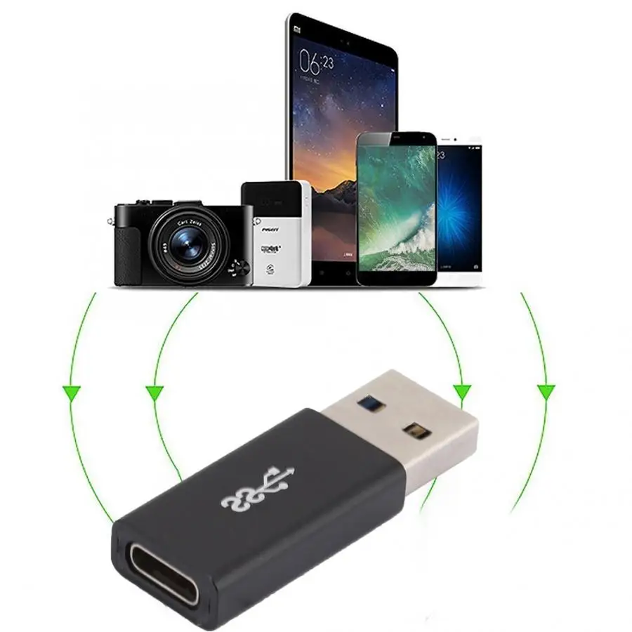 Адаптер для телефона практичный USB Type C к 3 1 AM адаптер передачи данных конвертер