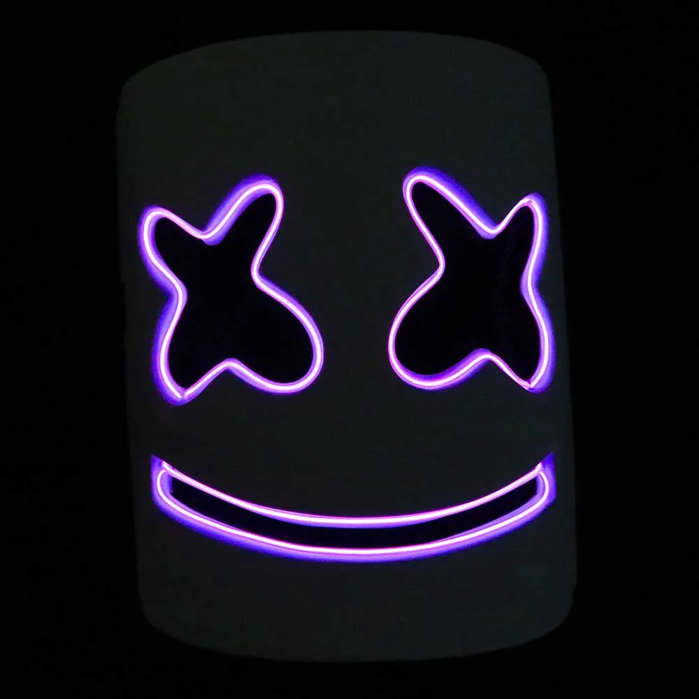 Marshmello маска диджея косплей реквизит dj хэллоуивечерние Вечеринка латексные