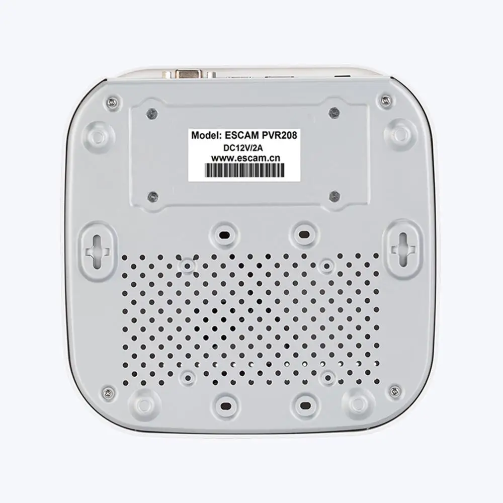 ESCAM PVR208 8CH DVR 1080 P видеомагнитофон CCTV NVR мини ONVIF IP с 2CH облачным каналом для ip камеры