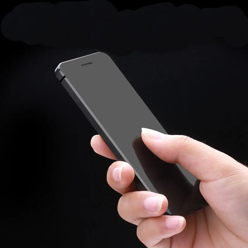 1 54 дюймов 500 мАч металлический корпус MP3 FM Dual SIM анти потерянный Bluetooth Dialer Мини