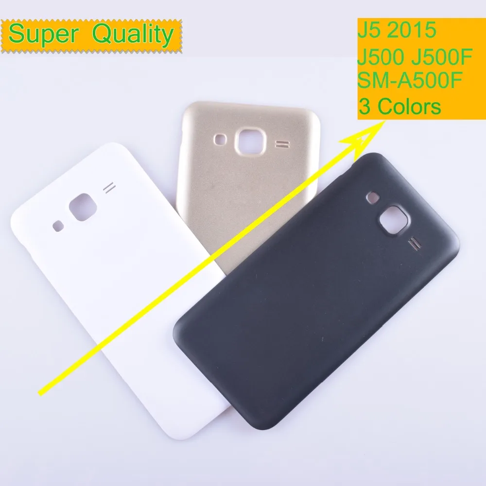 10 шт./лот для Samsung Galaxy J5 2015 J500 J500F J500H J500M Крышка батарейного отсека задняя крышка