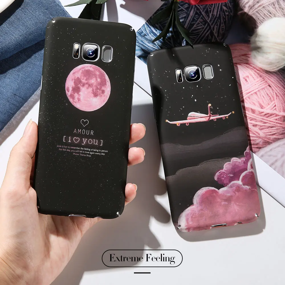 Чехол с рисунком KISSCASE для Samsung Galaxy S10 Plus S10e S8 S9 Note 8 9 Жесткий A7 J6 A8 J4 2018 |