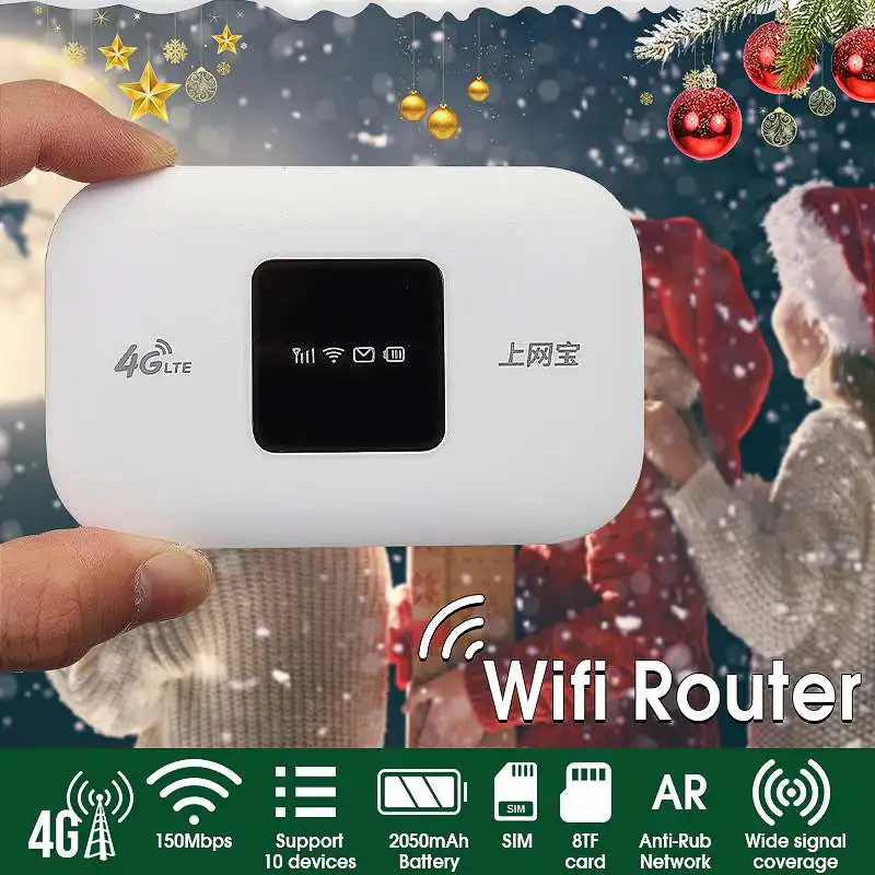 150 Мбит/с 4G Роутер портативный Wi-Fi автомобиль WiFi Мобильная точка доступа Энергосбережение 3 Модель 4 модель 5 модель 6 модель