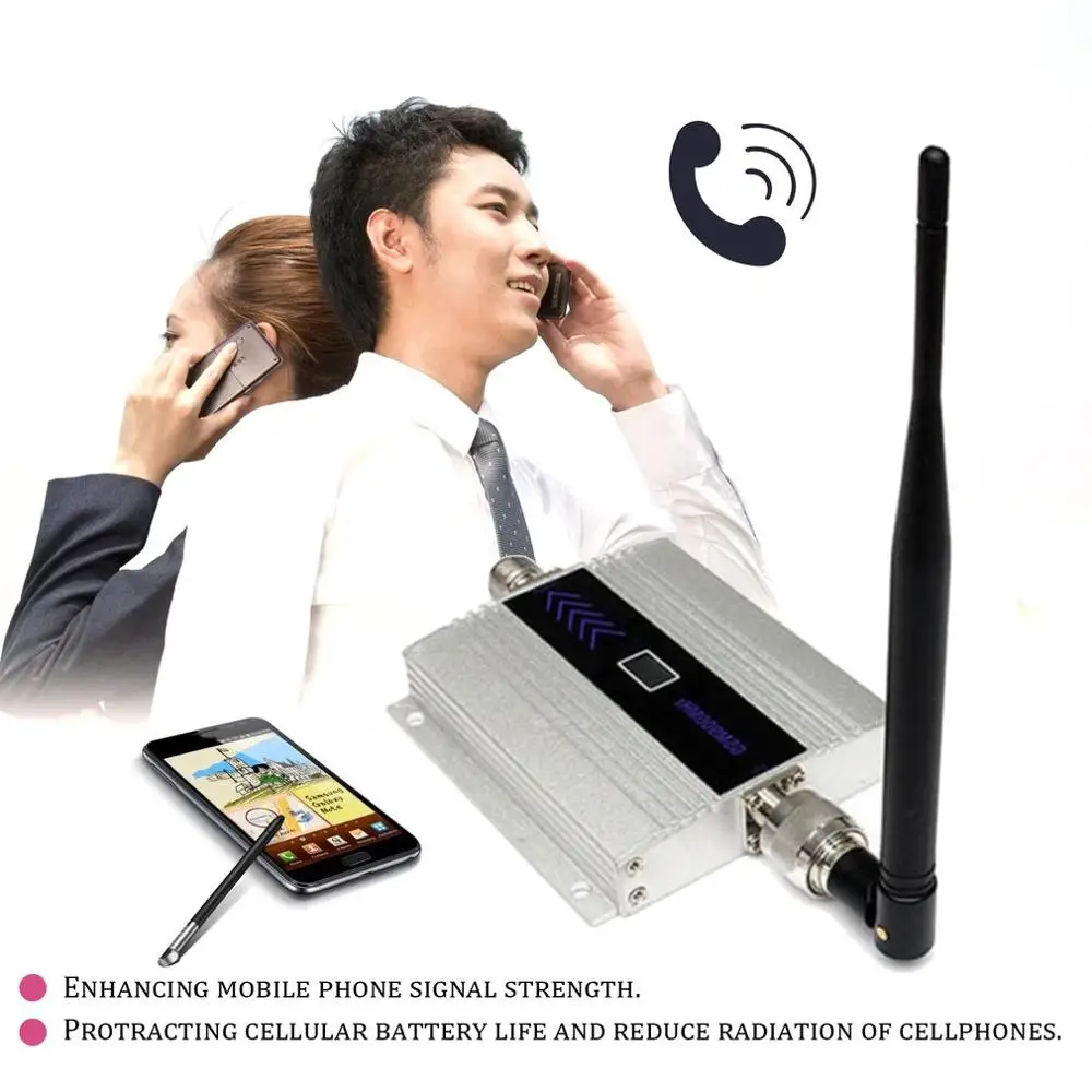 Small Size Alloy LCD GSM 900MHz Mobile Cell Phone Signal Repeater Booster 900mhz | Мобильные телефоны и аксессуары