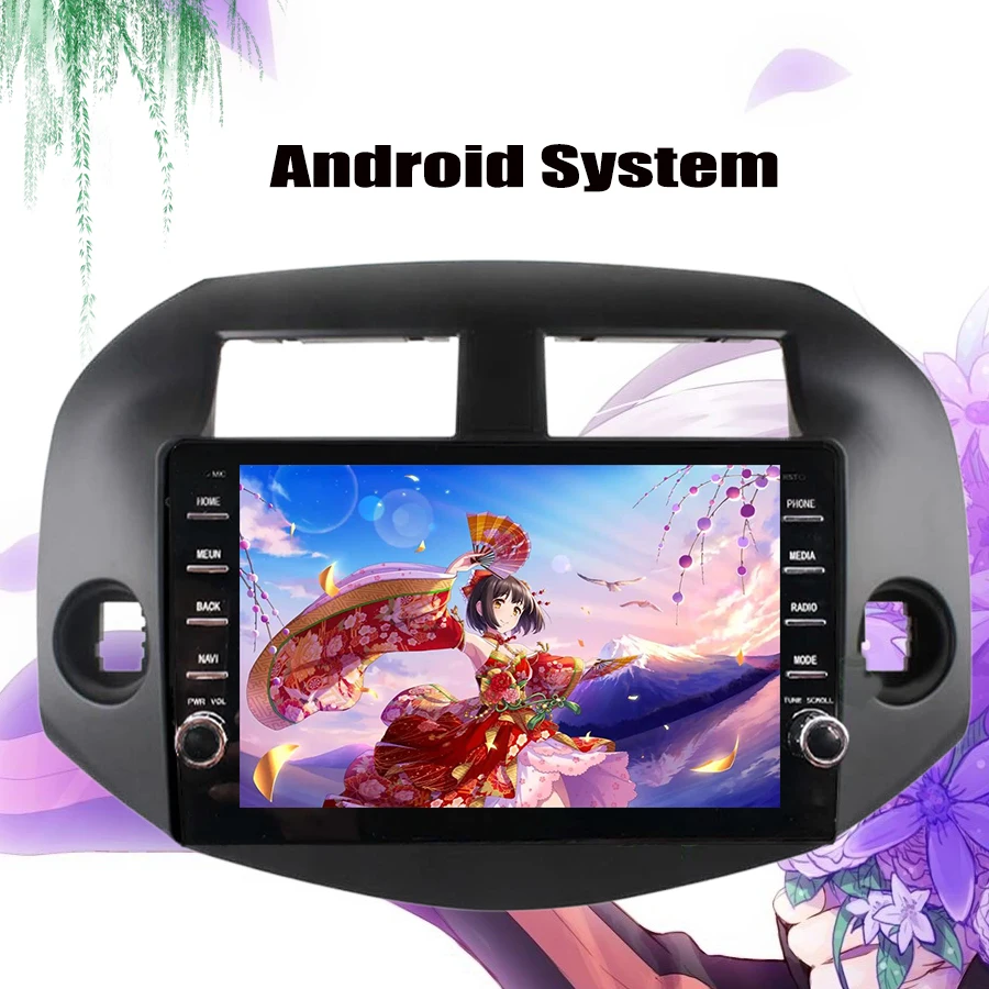 Android 10 0 автомобильный dvd gps плеер для мультимедиа Toyota RAV4 2005 2013 НАВИГАЦИЯ радио 4 + 64G