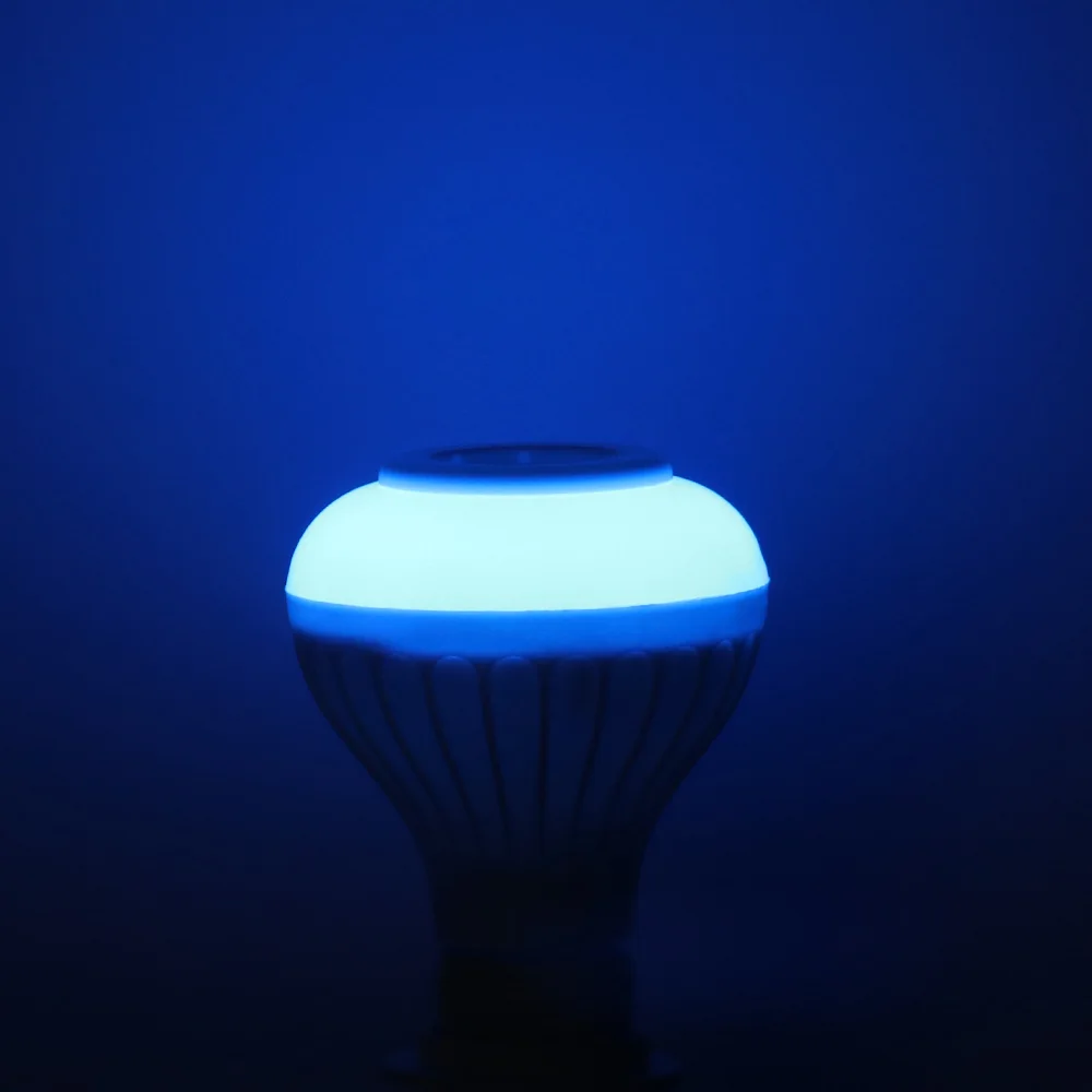 E27 Smart RGB RGBW беспроводная bluetooth колонка лампа 220 в 12 вт светодиодный светильник