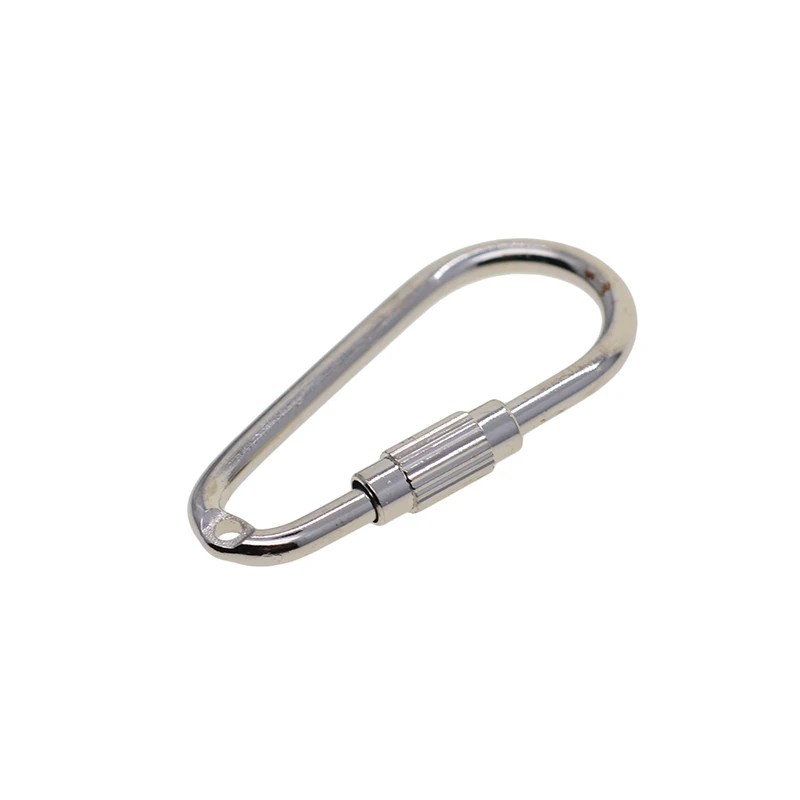 10x замок карабин зажим пружинный быстрый винт стальной оборудование | Дом и сад