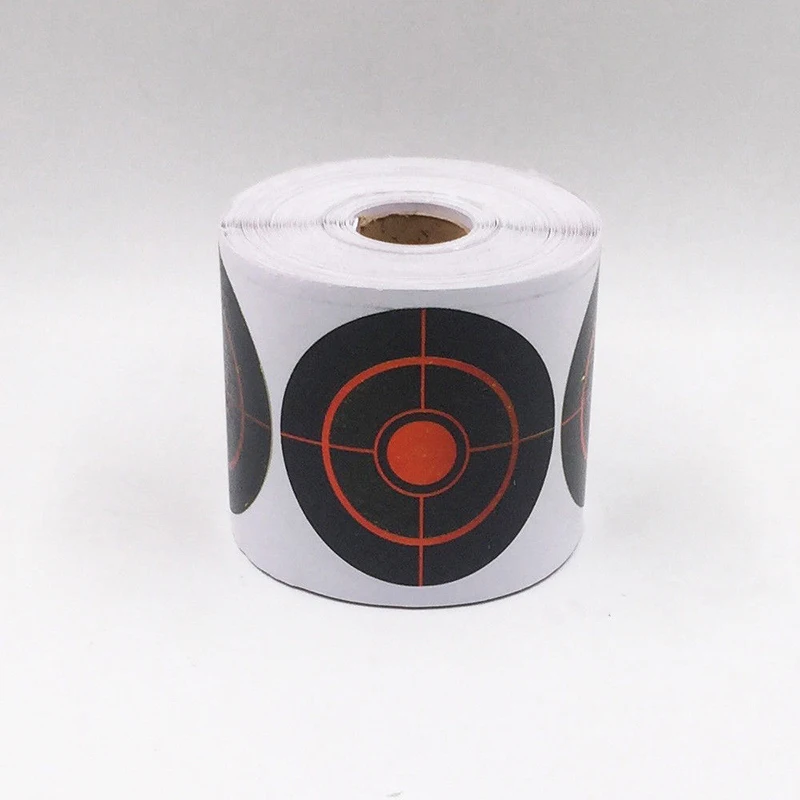 250 шт./рулон 7 5 см брызги наклейки мишень съемки упражнения Набор наклеек выстрел