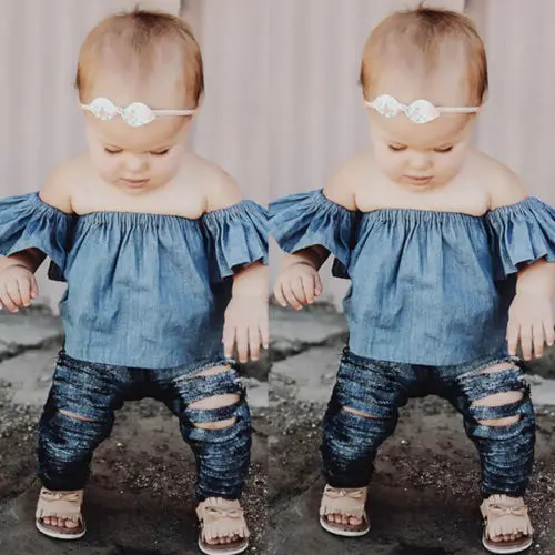 Emmababy новинка 2019 года модные повседневные топы с оборками для маленьких девочек