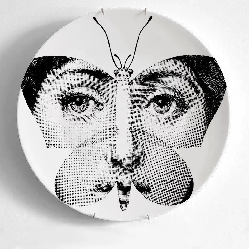  Designer 8 Inch Plates Home Decoration Artwork Wall Hanging Plate Dinner Ornaments Decorative | Дом и сад