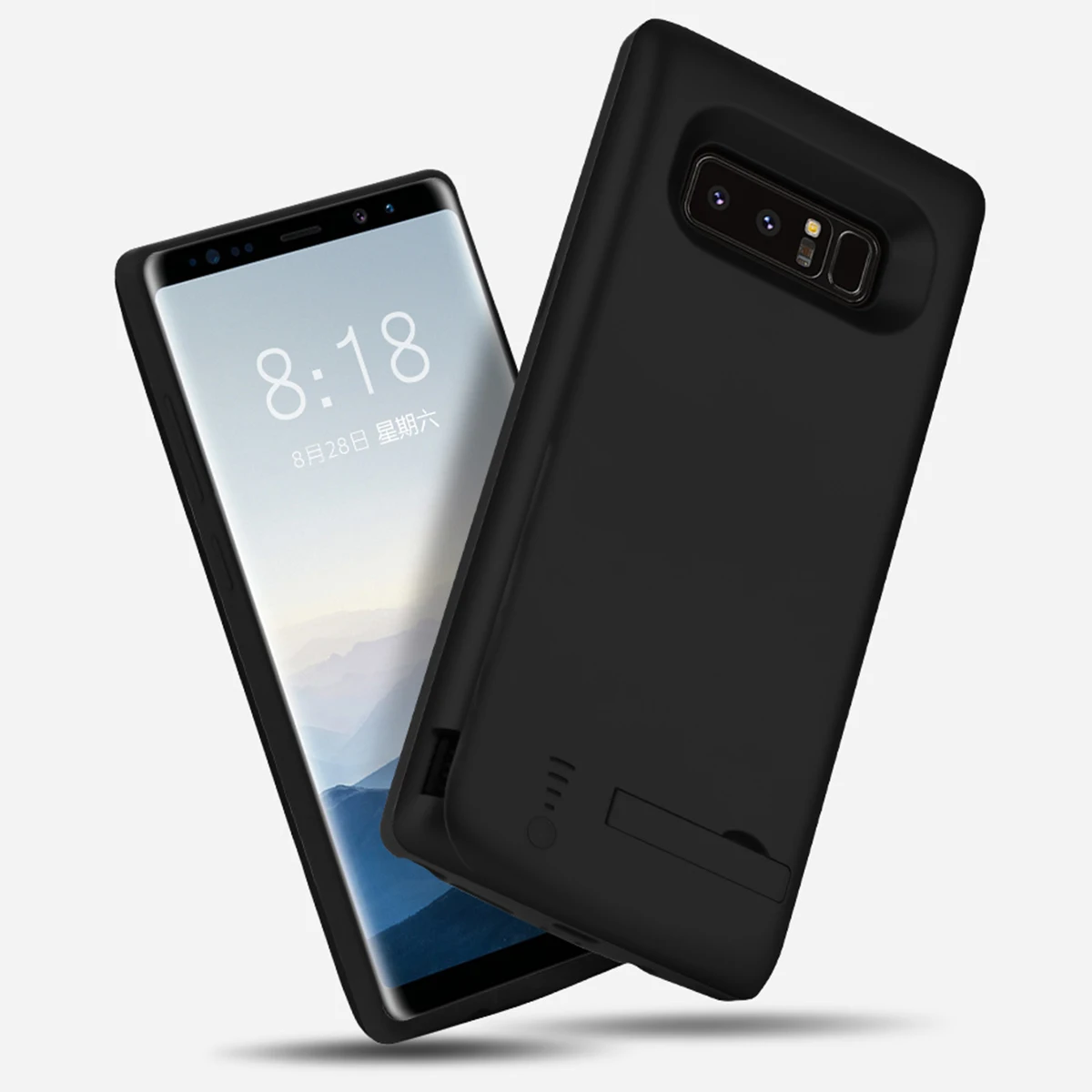 Чехол для зарядного устройства Samsung Galaxy Note 8 2017 6500 мач чехол портативного 2017|Чехлы