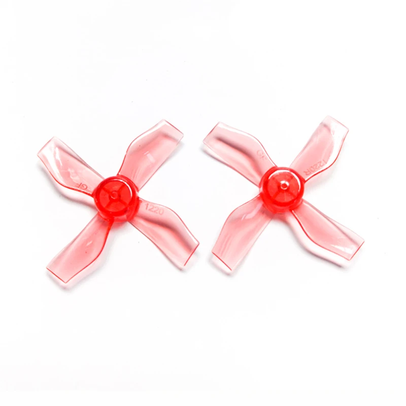 4 пары Gemfan 1220 1 2x2x4 31 мм отверстие лезвия Пропеллер для 0703 1103 RC Дрон FPV гоночный