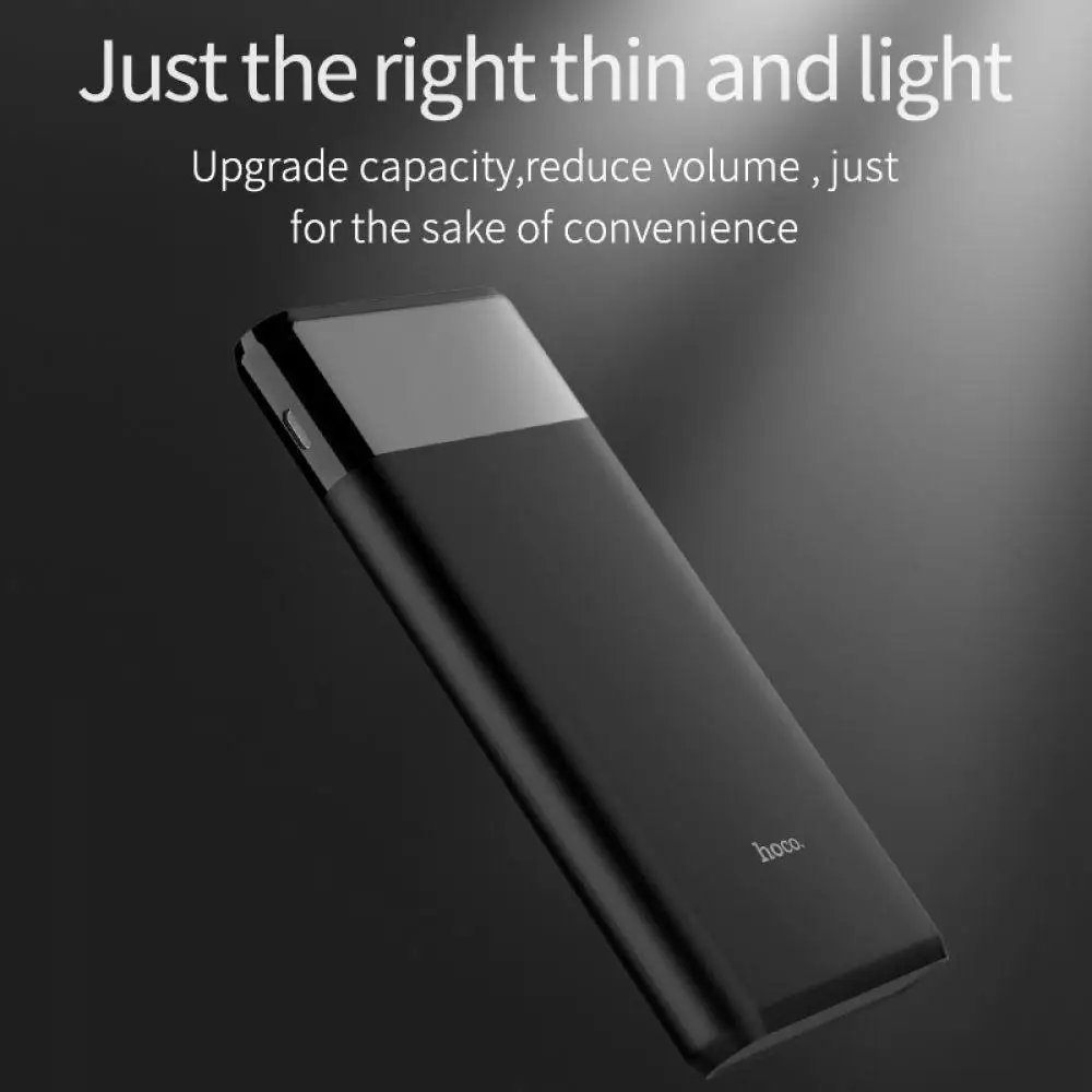 HOCO Power Bank 12000 мАч портативное зарядное устройство для быстрой зарядки внешние