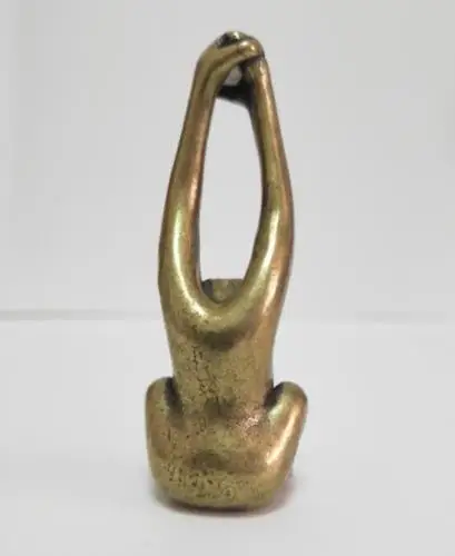 Чистая медь Китай маленькая Статуя обезьяны длинной руки|Статуи и скульптуры| |