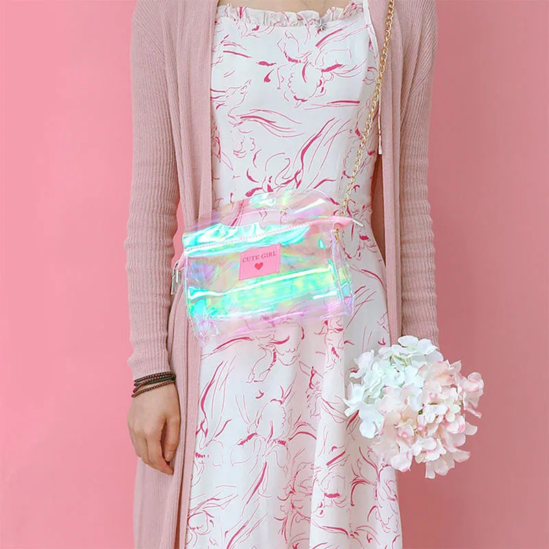 А4 лазерная прозрачная ткань разноцветные материал ПВХ для сумок одежды DIY ручной