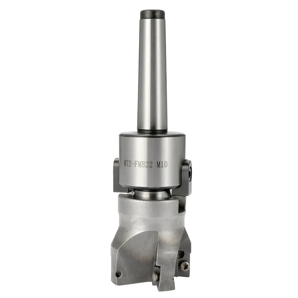 

Lathe Tool Cutter Metal Turning Tool Accuracy CNC Machine Tool Carbide Insets MT2-FMB22 M10 Face Mill Arbor 10PCs