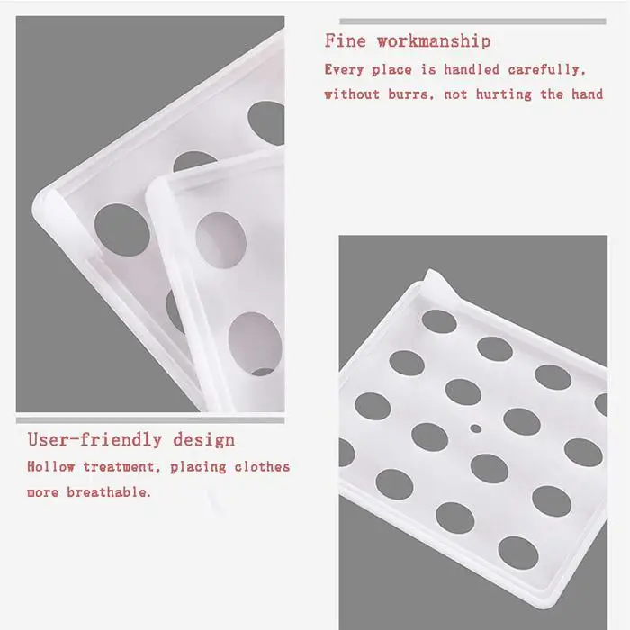 Home T-shirt Shirt Anti-wrinkle Wardrobe Folding Storage Fashion Travel Outdoor etc Board Hole 700g | Дом и сад