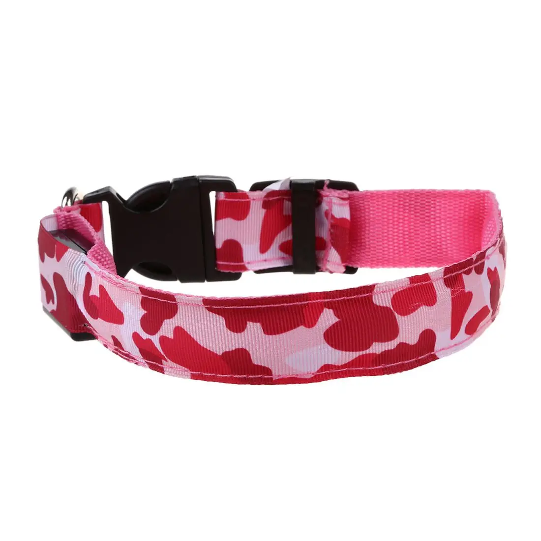 Модный Розовый S животное собака LED Леопардовый ночной безопасности воротник