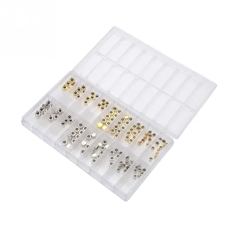 Набор запасных частей для наручных часов набор в ассортименте купольная плоская