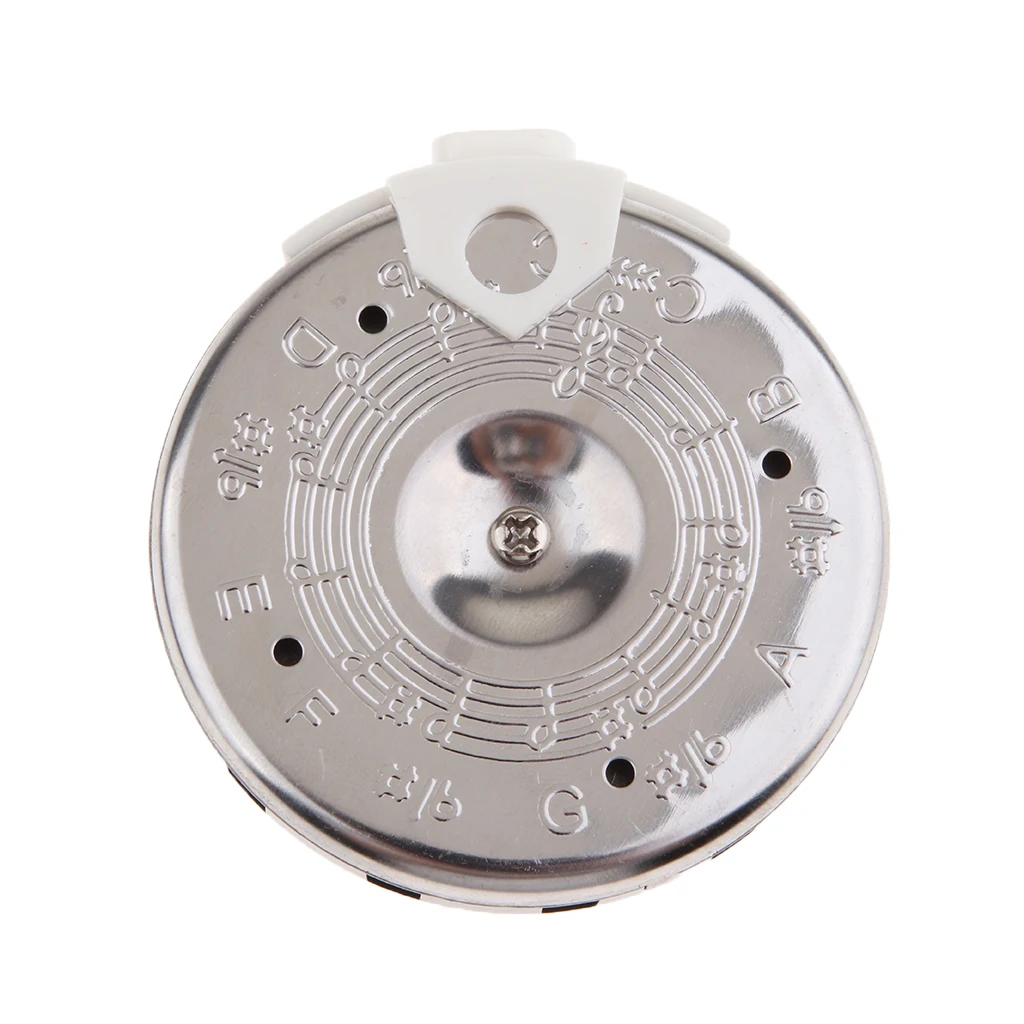 Tooyful прочный металлический 13 отверстий тюнер Pitch Pipe Note селектор C Ключ для