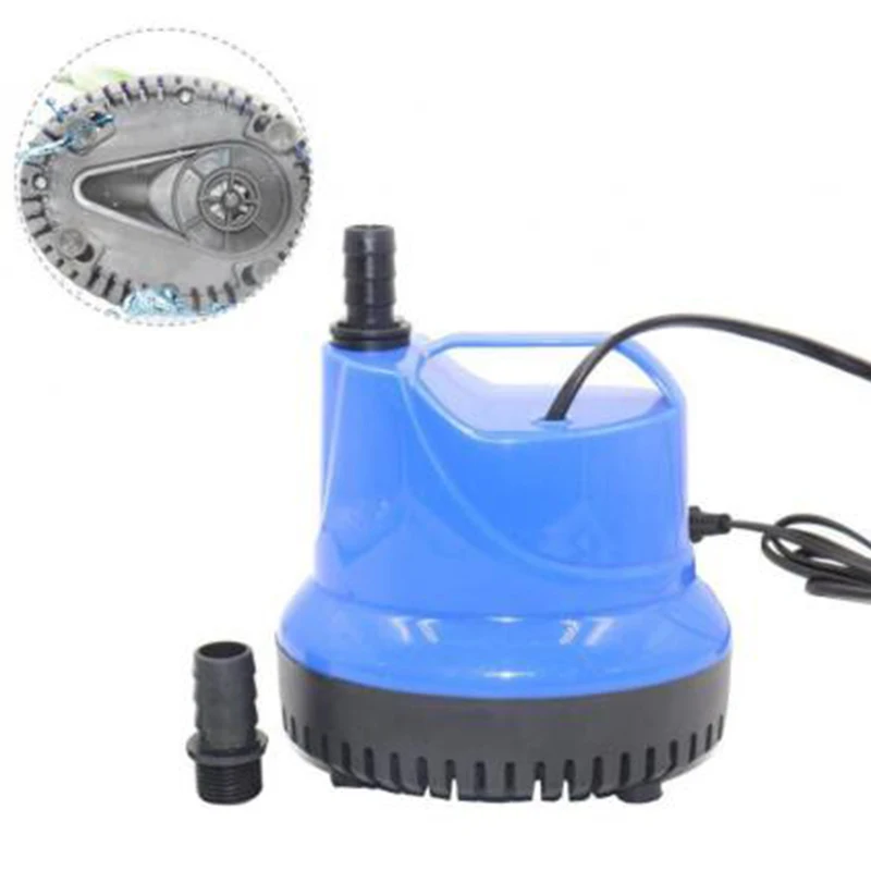 220-240V Blue Ultra-Quiet Submersible Water Fountain Pump Filter Fish Pond Aquarium Tank |