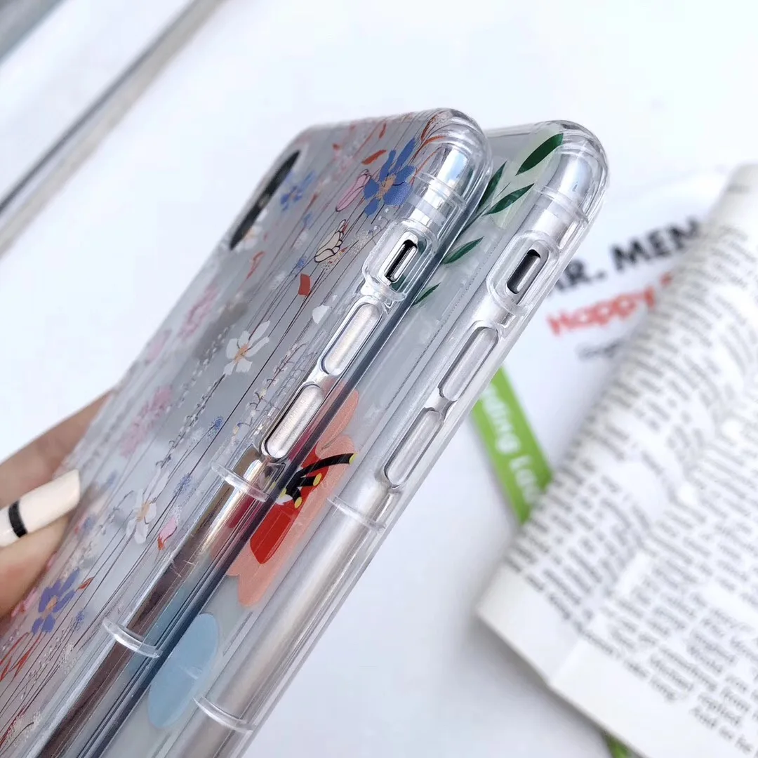 Мода давление воздуха лаком чехол для телефона iPhone 6 6S 7 8 plus небольшой свежий
