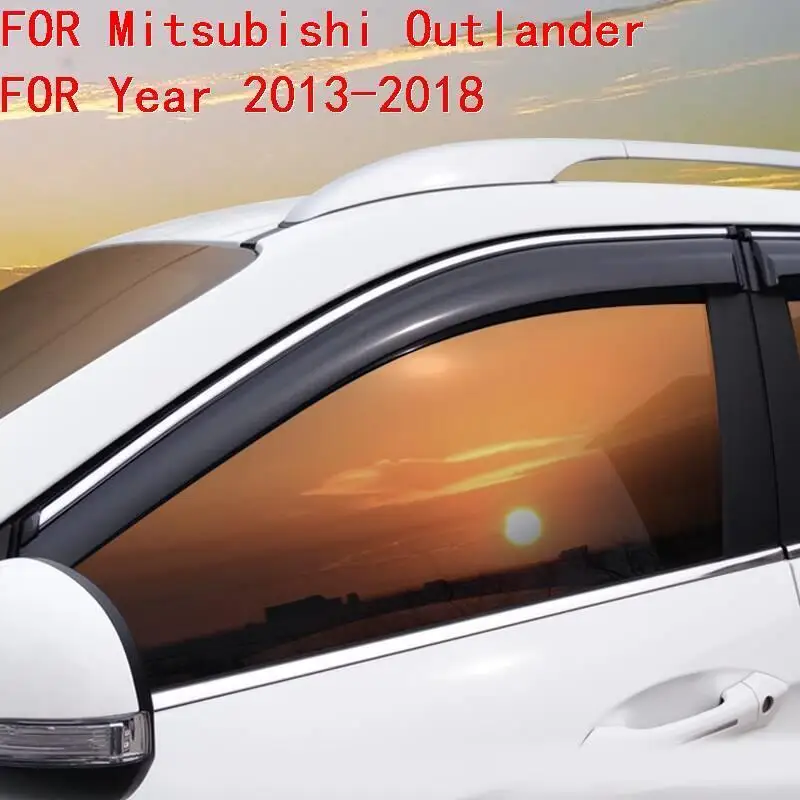 Модифицированный защитный козырек от дождя для автомобилей Mitsubishi ASX Lancer ex Outlander