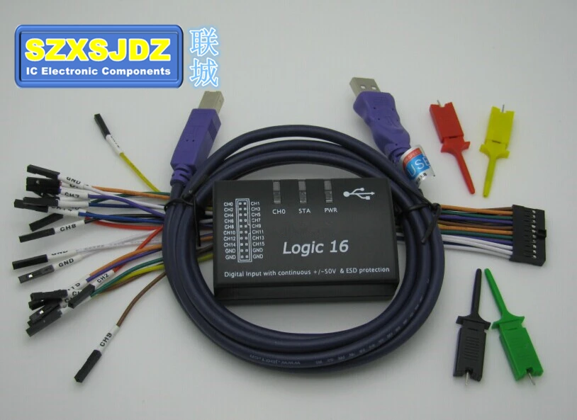 DSLogic 16 Каналы логический анализатор 400 м отладки для отбора проб USB на основе