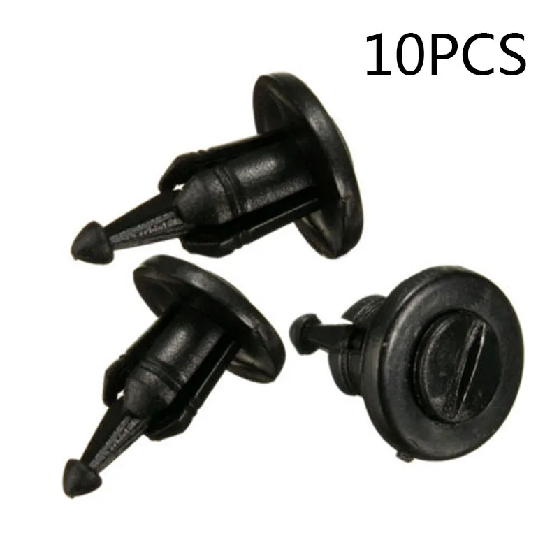 10 * Автомобильный бампер пластиковая крепежная деталь отделка Зажим заклепки для