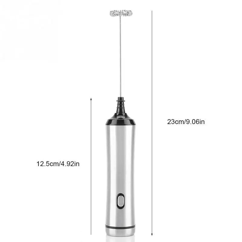 Электрический Капучинатор кухонный Блендер с 2 венчиками и подставкой для